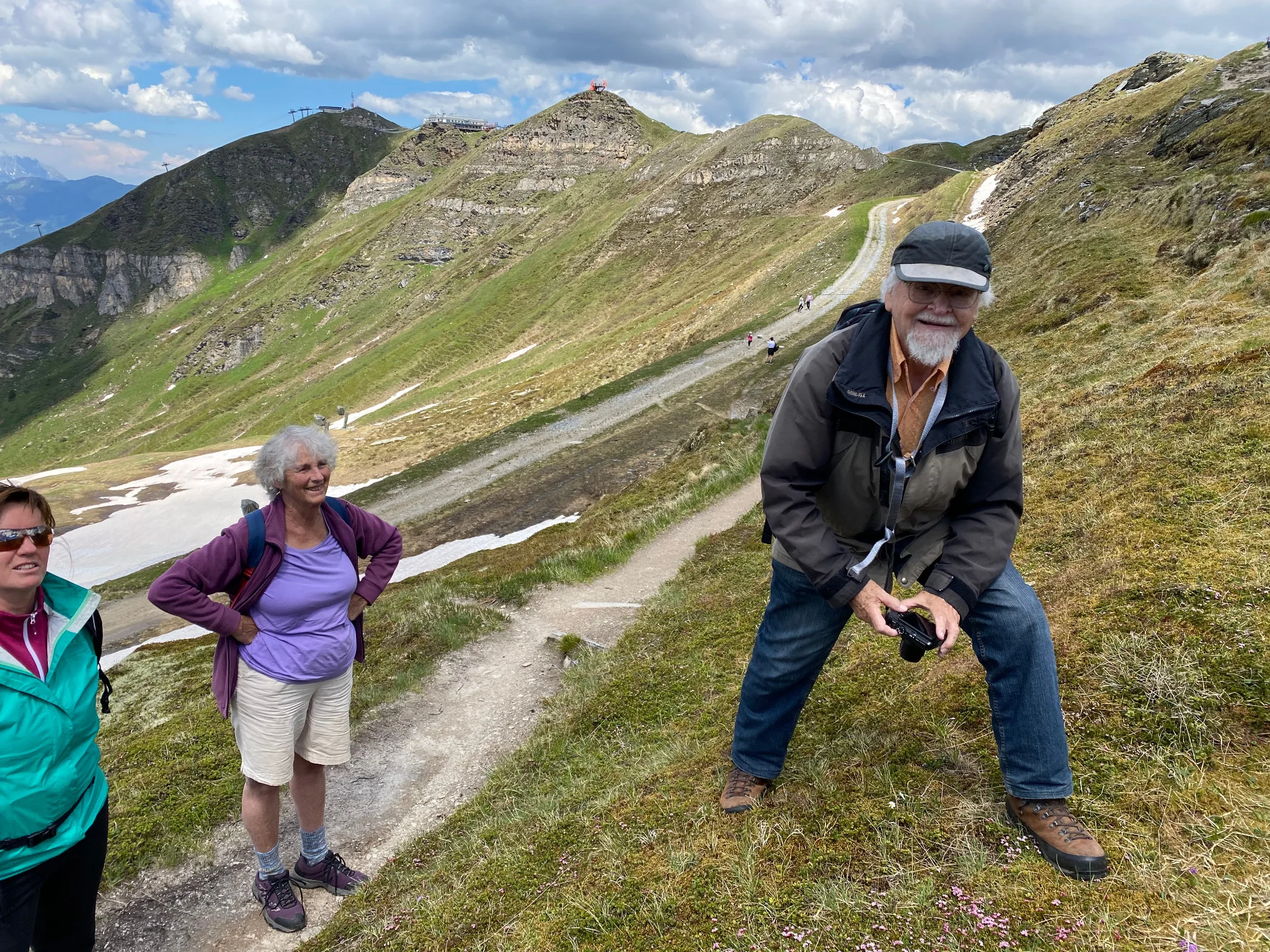 Erni und Fritz Gruber beim Wandern in der Gasteiner Bergwelt – naturverbunden und aktiv